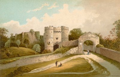 Carisbrooke Castle, Isle of Wight by English School