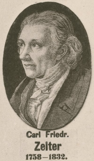 Carl Friedrich Zelter by English School