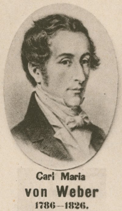 Carl Maria von Weber by English School
