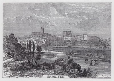 Carlisle (engraving) by English School