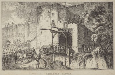 Carlisle Castle by English School