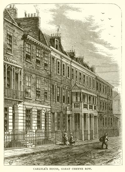Carlyles House, Great Cheyne Row by English School