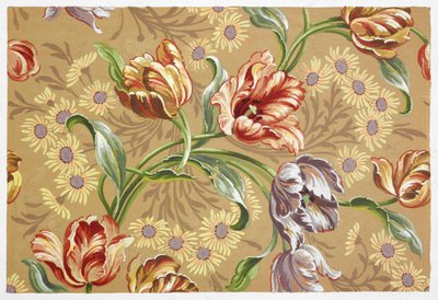 Carpet design by English School