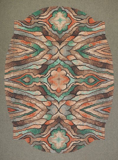Carpet design by English School