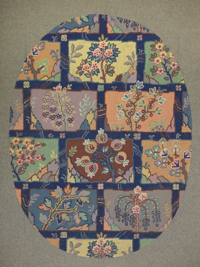 Carpet design by English School