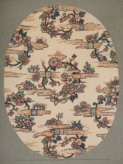 Carpet design by English School
