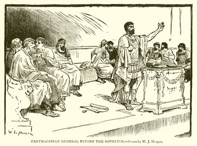 Carthaginian General before the Sophetim by English School