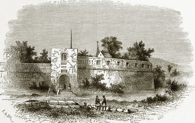 Castle of Trebigne by English School