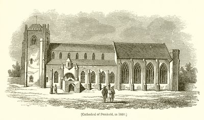 Cathedral of Dunkeld, in 1660 by English School