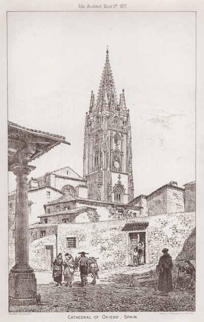Cathedral of Oviedo, Spain by English School