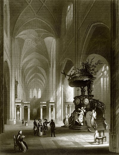 Cathedral of St. Bavon by English School