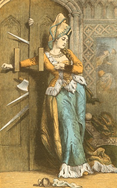 Catherine Douglas Barring the Door by English School