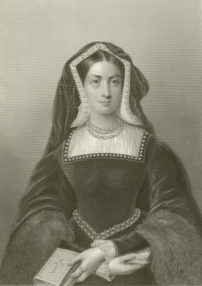 Catherine of Aragon, Queen of King Henry VIII by English School