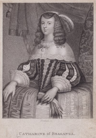 Catherine of Braganza, Queen Consort of King Charles II by English School