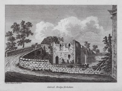 Catrick Bridge, Yorkshire by English School