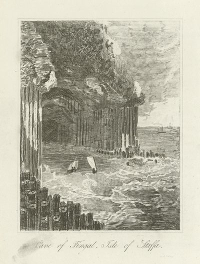 Cave of Fingal, Isle of Staffa by English School