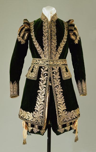 Ceremonial Costume, 1821 by English School