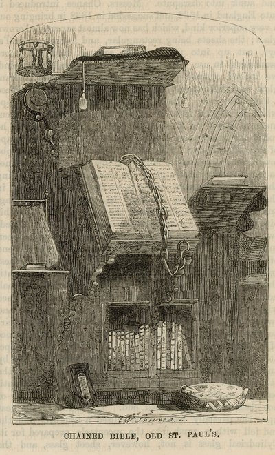 Chained Bible, Old St Paul