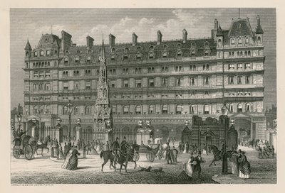 Charing Cross Railway Station, London by English School