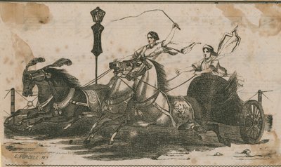Chariot racing by English School