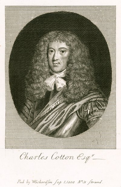 Charles Cotton by English School