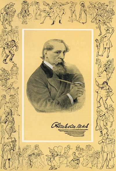 Charles Dickens and the creatures of his fancy by English School