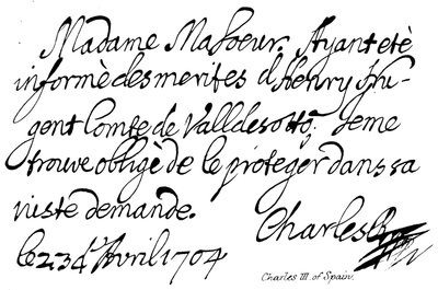 Charles III of Spain by English School