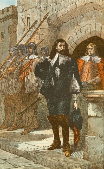 Charles I on the Way to His Execution by English School