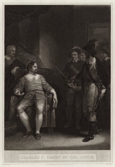 Charles I taken by Colonel Joyce by English School