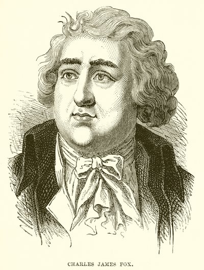Charles James Fox by English School