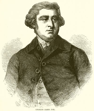 Charles James Fox by English School