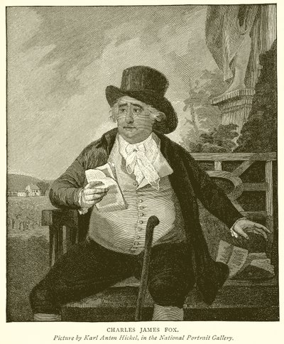 Charles James Fox by English School