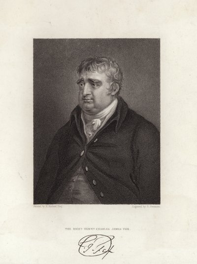 Charles James Fox by English School