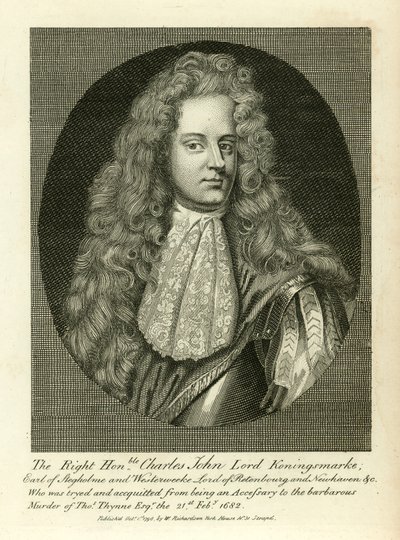 Charles John, Lord Koningsmark by English School