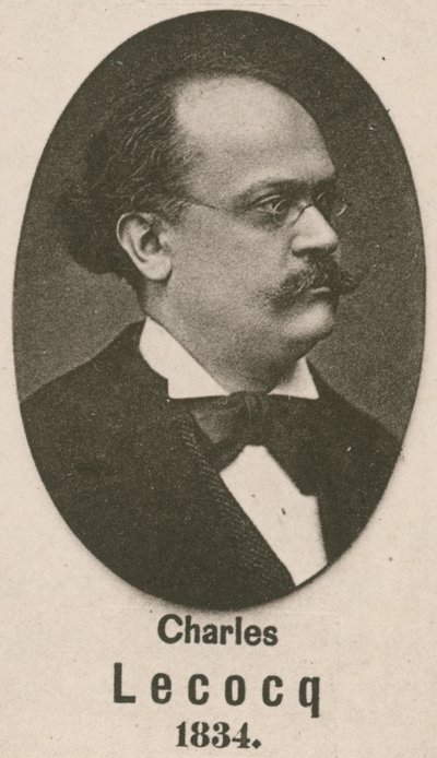 Charles Lecocq by English School