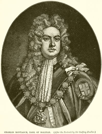 Charles Montague, Earl of Halifax by English School