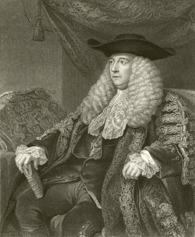 Charles Pratt, First Earl Camden by English School