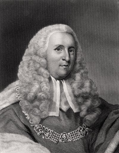 Charles Pratt, engraved by H. Wallis, illustration from Historical Sketches of Statesmen, published in London, 1843 by English School