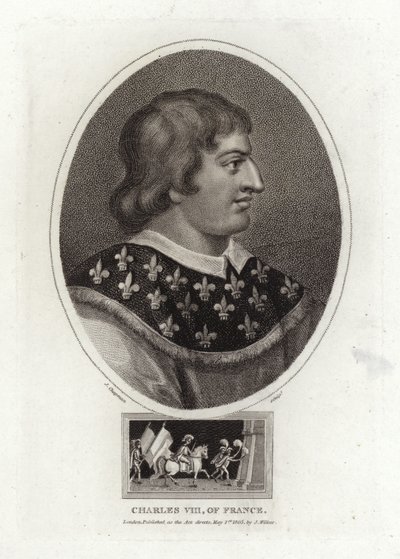 Charles VIII of France by English School