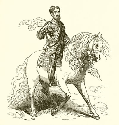 Charles V by English School