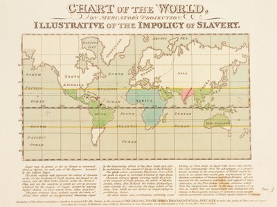 Chart of the World, on Mercator