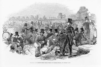 Chartist Excitement, the Police Force in Bonner