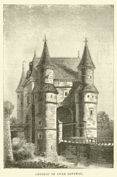 Chateau of Lille Gateway by English School