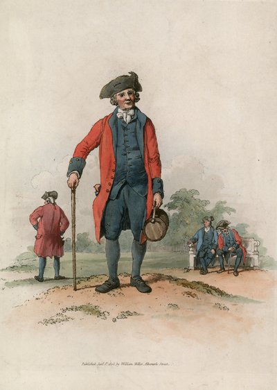 Chelsea Pensioner by English School