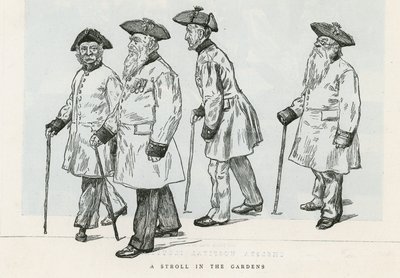 Chelsea Pensioner by English School
