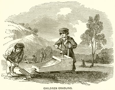 Children Cradling by English School