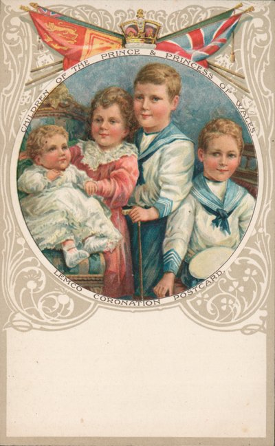 Children of the Prince and Princess of Wales by English School