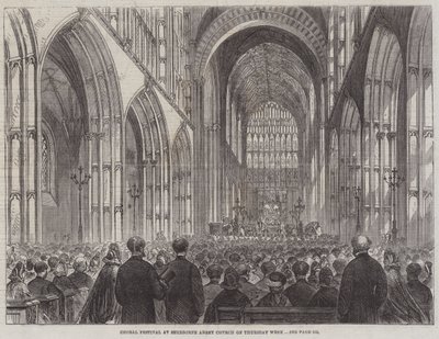 Choral Festival at Sherborne Abbey Church on Thursday Week by English School