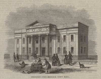 Chorlton-upon-Medlock Town Hall by English School
