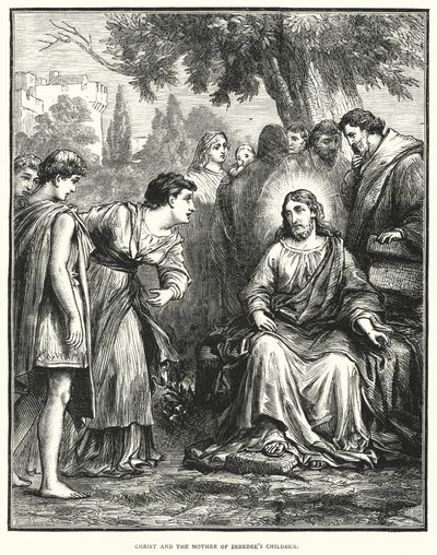 Christ and the Mother of Zebedee